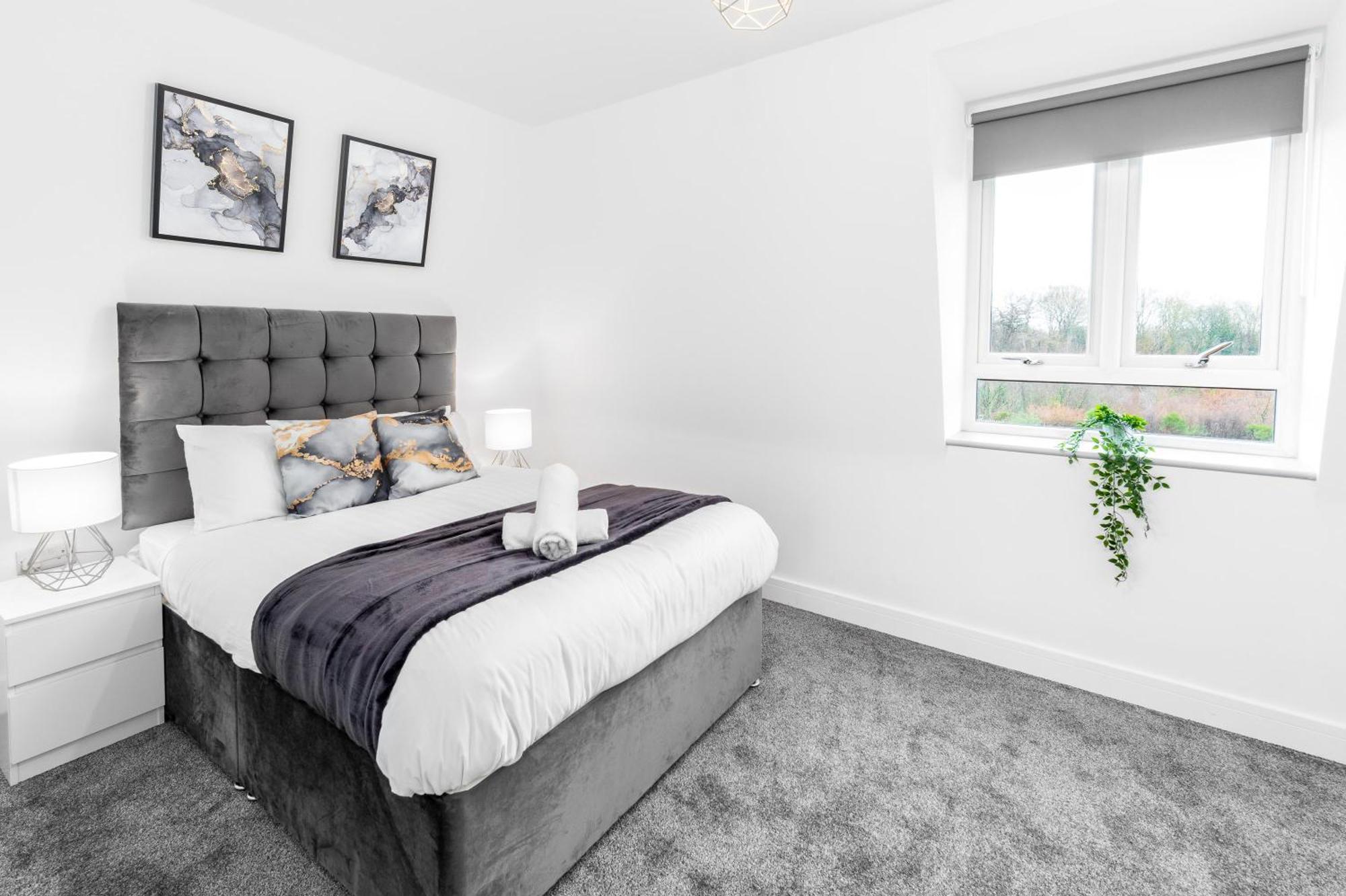 Stylish 2 Bedroom Apartment - Balcony - Secure Parking - Top Rated - 5Mc Birmingham Luaran gambar
