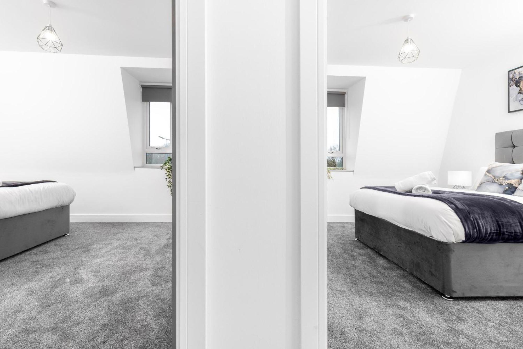 Stylish 2 Bedroom Apartment - Balcony - Secure Parking - Top Rated - 5Mc Birmingham Luaran gambar